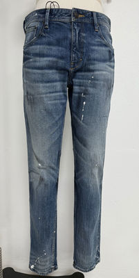 ভারী ওয়াশিং এবং একটি নস্টালজিক vibe জন্য vintage faded finish denim bottom